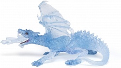 Фигурка Дракон прозрачный голубой (Papo, 38980) - миниатюра